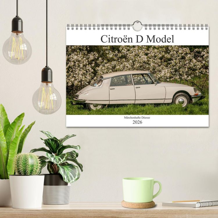 Produktbild: Citro&euml;n D Model &ndash; M&auml;rchenhafte D&eacute;esse (Wandkalender 2026 DIN A4 quer), CALVENDO Monatskalender