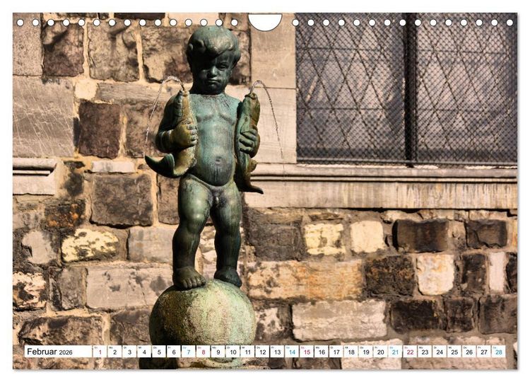 Produktbild: Aachen - Ansichtssache (Wandkalender 2026 DIN A4 quer), CALVENDO Monatskalender