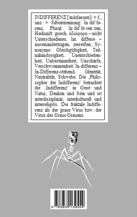 Produktbild: Einf&uuml;hrung in die Philosophie der Indifferenz