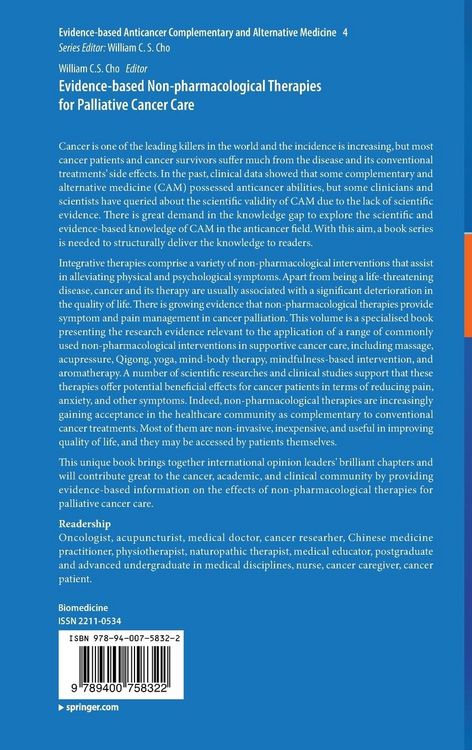 Produktbild: Evidence-based Non-pharmacological Therapies for Palliative Cancer Care