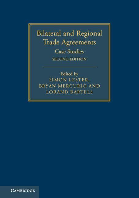 Produktbild: Bilateral and Regional Trade Agreements