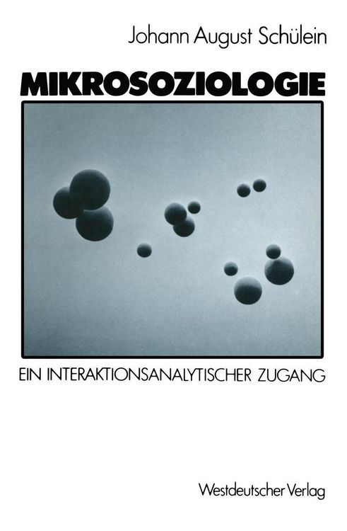 Produktbild: Mikrosoziologie