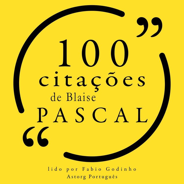 Produktbild: 100 cita&ccedil;&otilde;es de Blaise Pascal