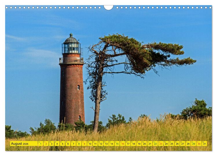 Produktbild: Erlebnis Ostseek&uuml;ste - zwischen Wismarer Bucht und Usedom (Wandkalender 2026 DIN A3 quer), CALVENDO Monatskalender