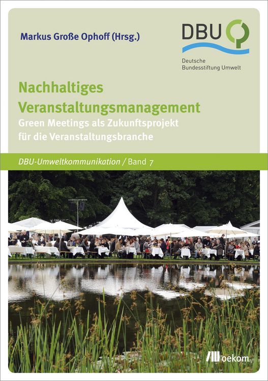 Produktbild: Nachhaltiges Veranstaltungsmanagement