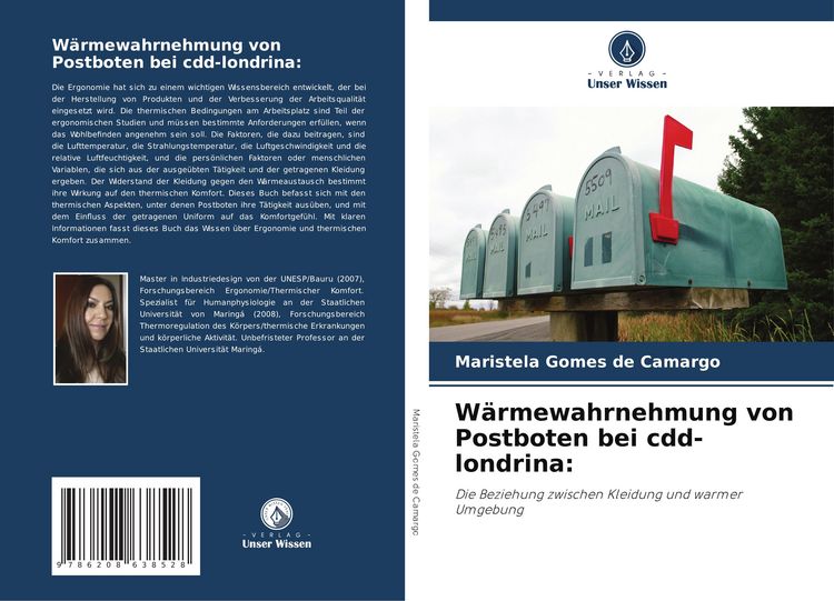 Produktbild: W&auml;rmewahrnehmung von Postboten bei cdd-londrina: