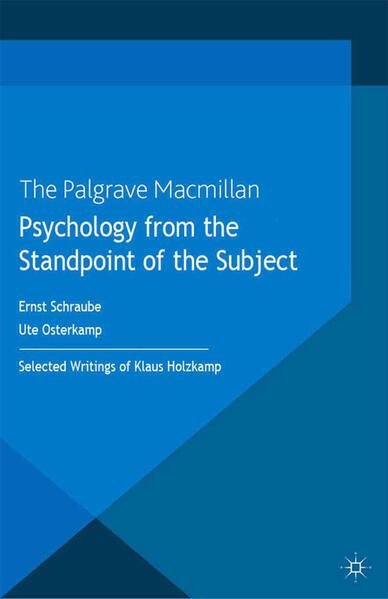 Produktbild: Psychology from the Standpoint of the Subject