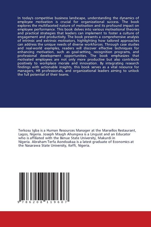Produktbild: Motivation Matters: Unleashing Employee Potential