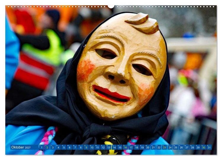 Produktbild: Karlsruher Fastnacht (hochwertiger Premium Wandkalender 2027 DIN A2 quer), Kunstdruck in Hochglanz