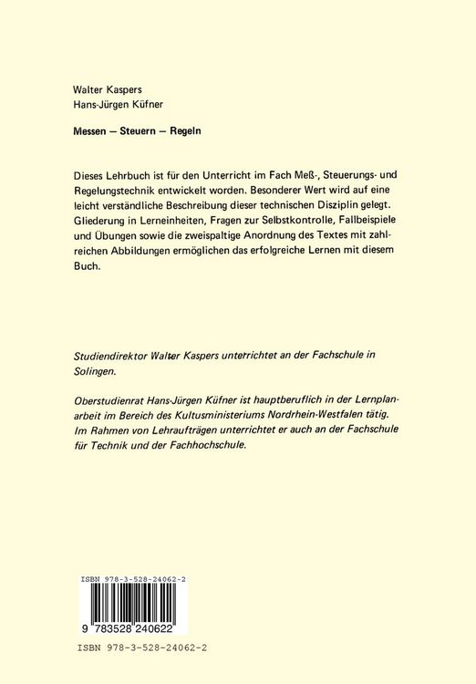 Produktbild: Messen Steuern Regeln