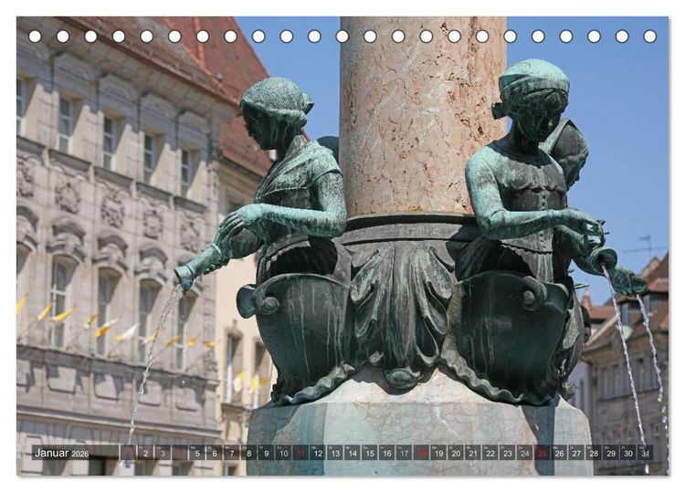 Produktbild: Bummel durch Forchheim (Tischkalender 2026 DIN A5 quer), CALVENDO Monatskalender