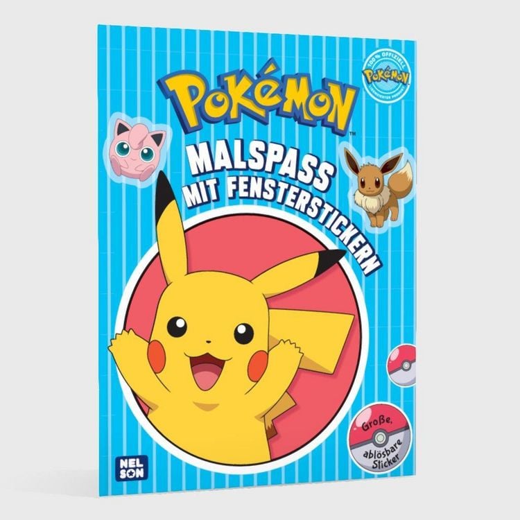 Produktbild: Pok&eacute;mon Activity-Buch: Malspa&szlig; mit Fensterstickern