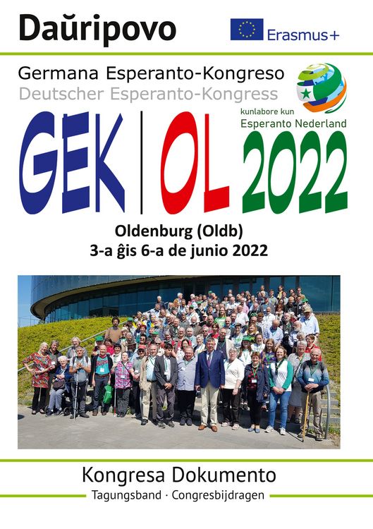 Produktbild: Germana Esperanto-Kongreso Oldenburg 2022