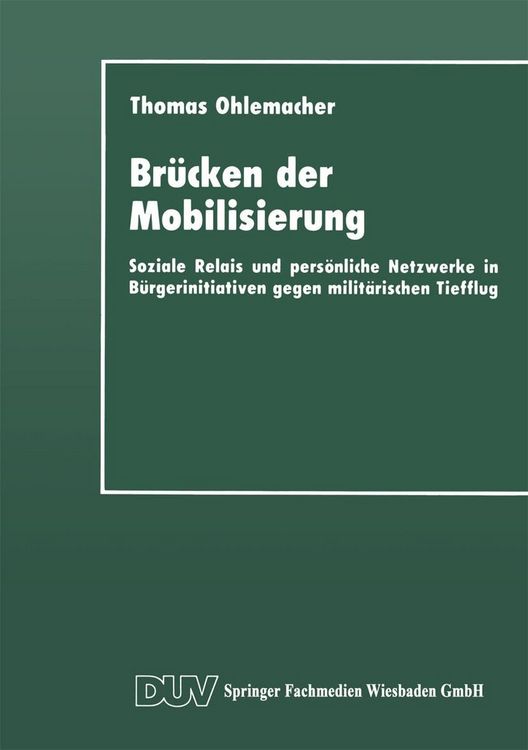 Produktbild: Br&uuml;cken der Mobilisierung