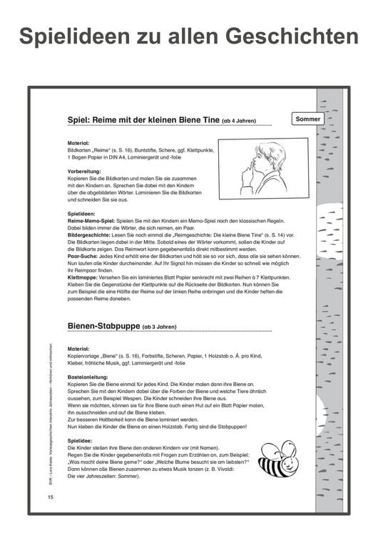 Produktbild: Kita Sprachstark: Vorlesegeschichten interaktiv Jahreszeiten