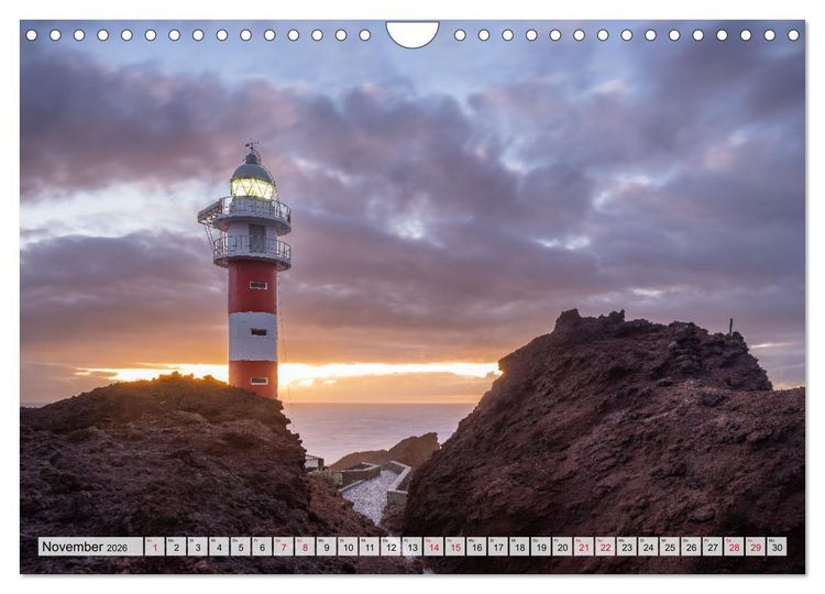 Produktbild: Die stille Magie der Insel Teneriffa (Wandkalender 2026 DIN A4 quer), CALVENDO Monatskalender