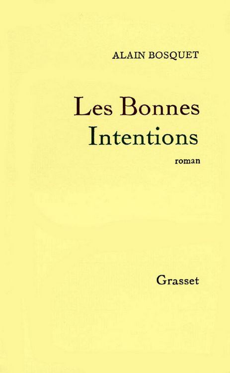 Produktbild: Les bonnes intentions