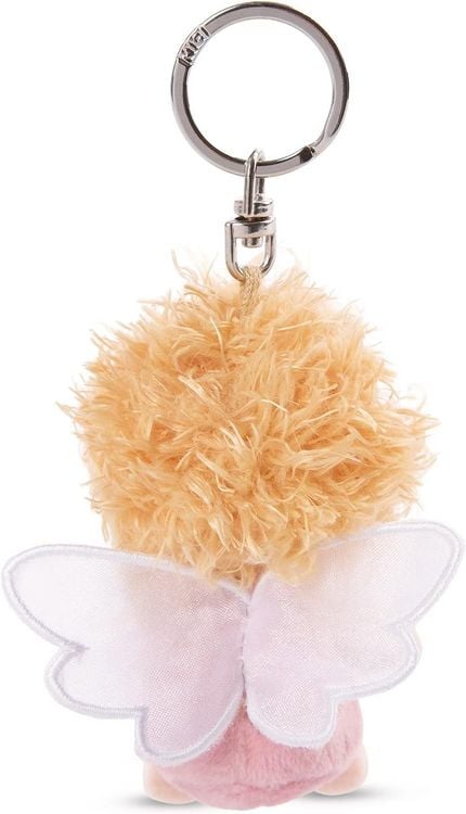 Produktbild: NICI 34554 - Schl&uuml;sselanh&auml;nger Schutzengel mit Herz Bin immer bei dir, Gl&uuml;cksbringer, rosa, 7 cm