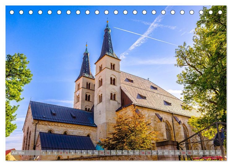 Produktbild: Ein Blick auf Nordhausen am Harz (Tischkalender 2026 DIN A5 quer), CALVENDO Monatskalender