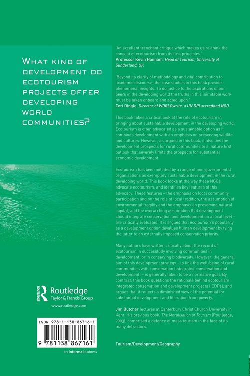 Produktbild: Ecotourism, NGOs and Development