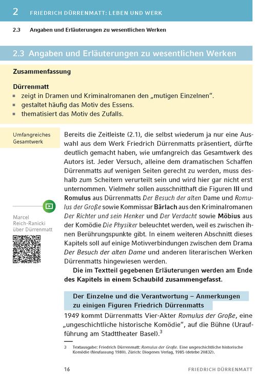 Produktbild: Der Besuch der alten Dame - Textanalyse und Interpretation