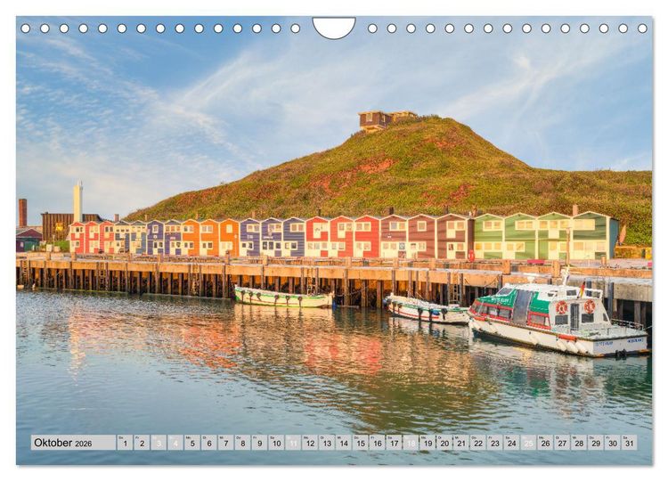 Produktbild: Wundersch&ouml;ne Nordsee - Faszinierende K&uuml;stenlandschaften (Wandkalender 2026 DIN A4 quer), CALVENDO Monatskalender