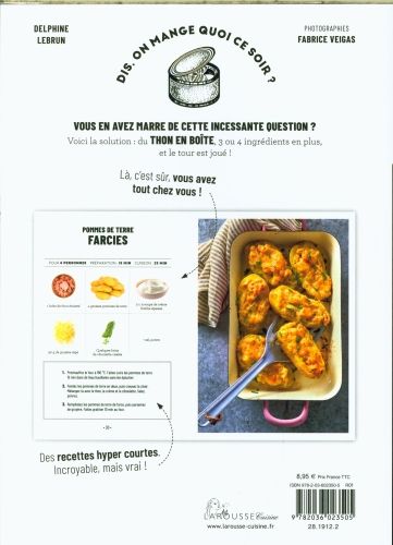 Produktbild: Thon en bo&icirc;te : 35 recettes, 5 ingr&eacute;dients, 3 &eacute;tapes maxi