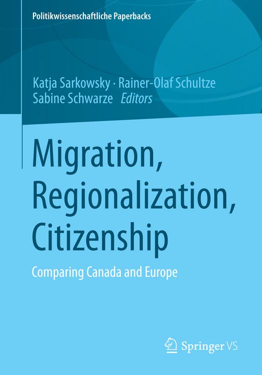 Produktbild: Migration, Regionalization, Citizenship