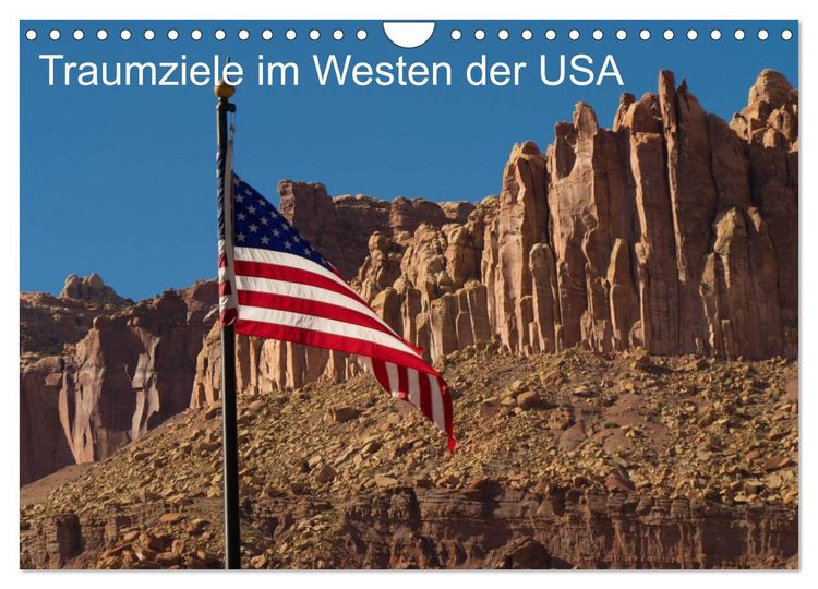 Produktbild: Traumlandschaften im Westen der USA (Wandkalender 2026 DIN A4 quer), CALVENDO Monatskalender