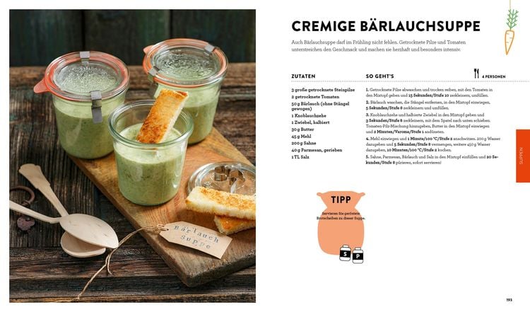 Das XXL-Kochbuch mit Rezepten für den Thermomix – Über 200 Rezepte zum Kochen und Backen