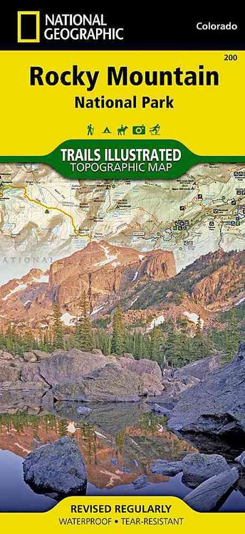 Produktbild: Rocky Mountain National Park Map
