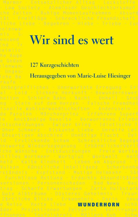 Produktbild: Wir sind es wert