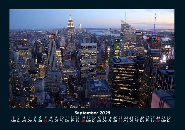Produktbild: New York 2025 Fotokalender DIN A4