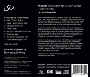 Produktbild: Lso Wind Ensemble: Serenade 10/Gran Partita