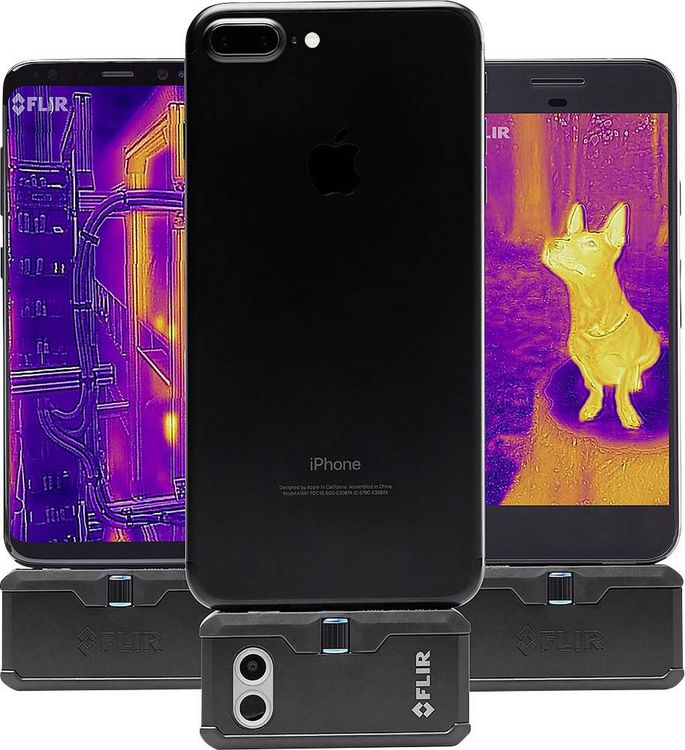 Produktbild: FLIR One Pro iOS Handy W&auml;rmebildkamera -20 bis +400&deg;C 160 x 120 Pixel 8.7Hz