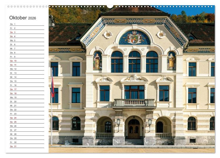 Produktbild: Zw&ouml;lf mal Europa (Wandkalender 2026 DIN A2 quer), CALVENDO Monatskalender