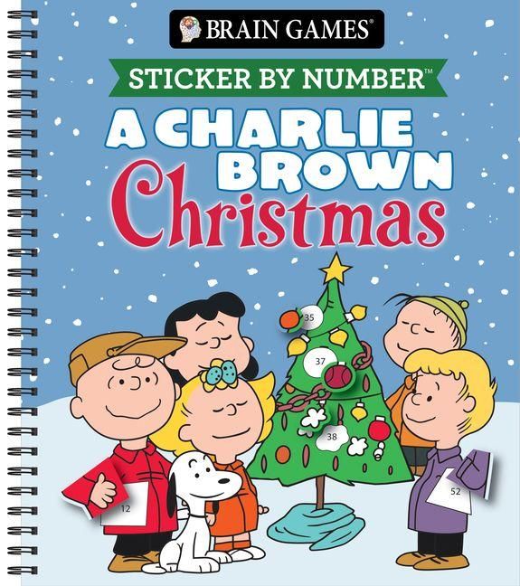 Produktbild: Brain Games - Sticker by Number: A Charlie Brown Christmas (Officially Licensed Peanuts Product)