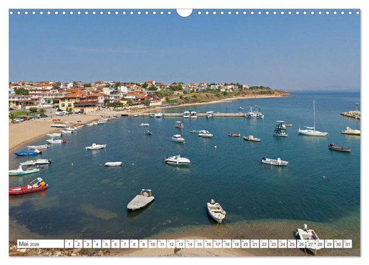 Produktbild: Chalkidiki - Urlaubsparadies in Nordgriechenland (Wandkalender 2026 DIN A3 quer), CALVENDO Monatskalender