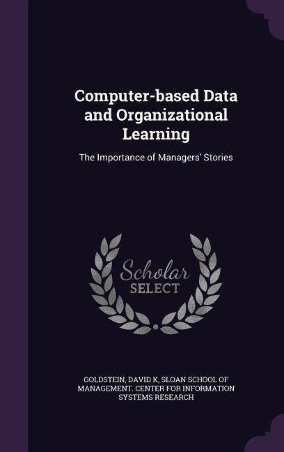 Produktbild: Computer-based Data and Organizational Learning