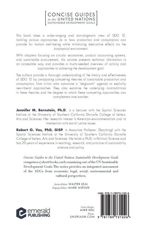 Produktbild: SDG12 - Sustainable Consumption and Production