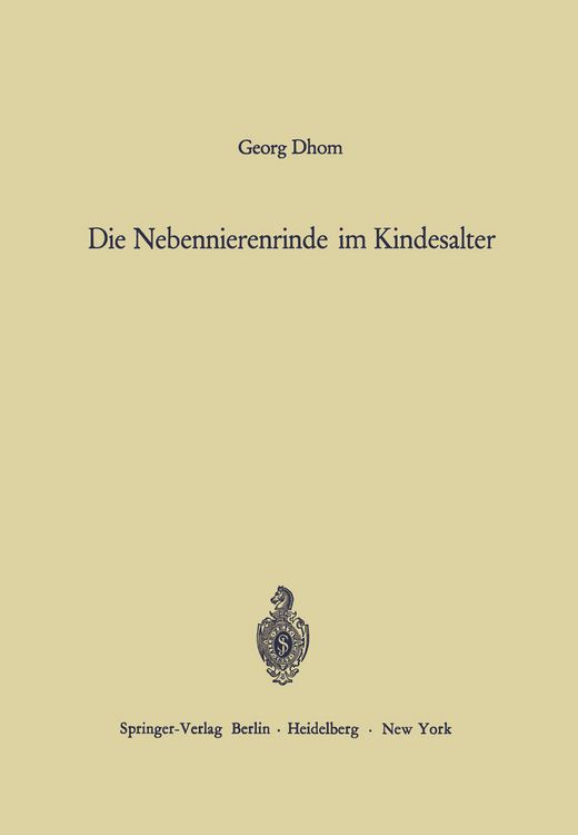 Produktbild: Die Nebennierenrinde im Kindesalter