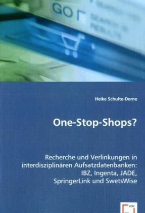 Produktbild: Schulte-Derne, H: One-Stop-Shops?