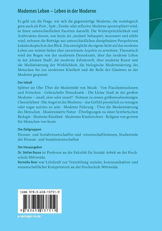 Produktbild: Modernes Leben &ndash; Leben in der Moderne