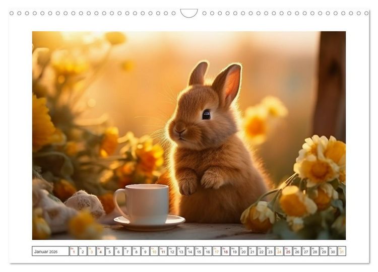 Produktbild: Heute ist mein Tag (Wandkalender 2026 DIN A3 quer), CALVENDO Monatskalender