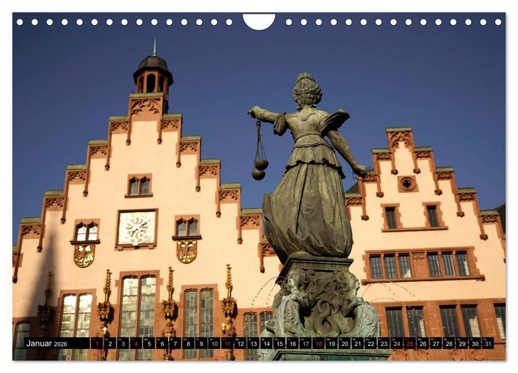 Produktbild: Frankfurt am Main (Wandkalender 2026 DIN A4 quer), CALVENDO Monatskalender