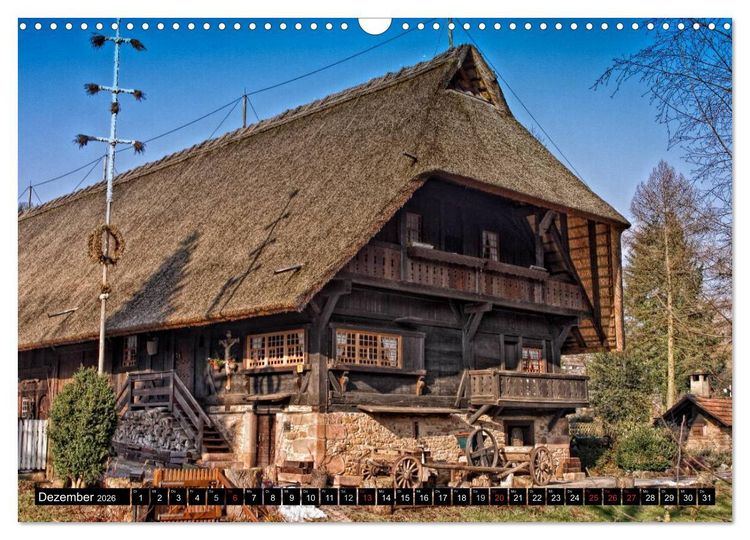 Produktbild: Sch&ouml;nes S&uuml;dwest-Deutschland Streifz&uuml;ge zwischen Rhein, Rebland und Schwarzwald (Wandkalender 2026 DIN A3 quer), CALVENDO Monatskalender