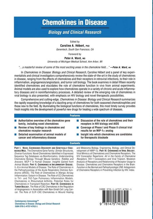 Produktbild: Chemokines in Disease