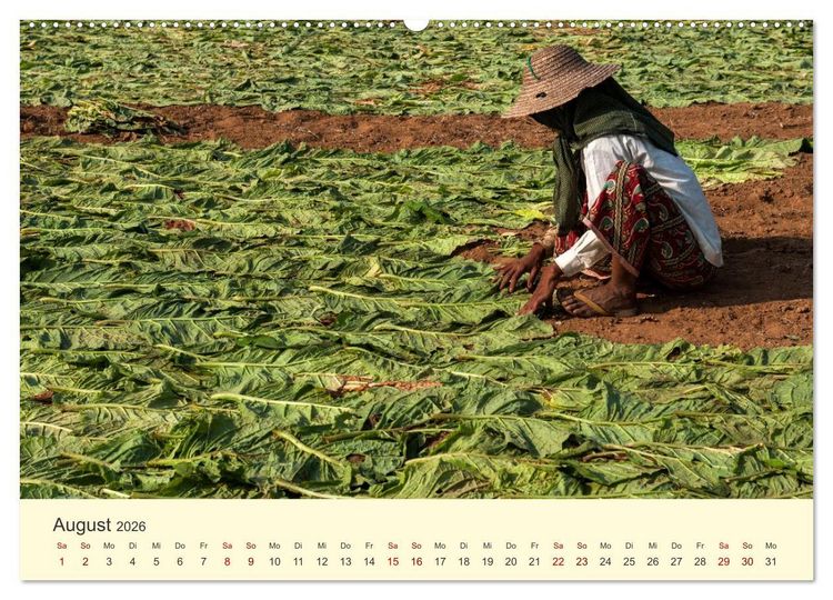Produktbild: Leben in Myanmar (hochwertiger Premium Wandkalender 2026 DIN A2 quer), Kunstdruck in Hochglanz