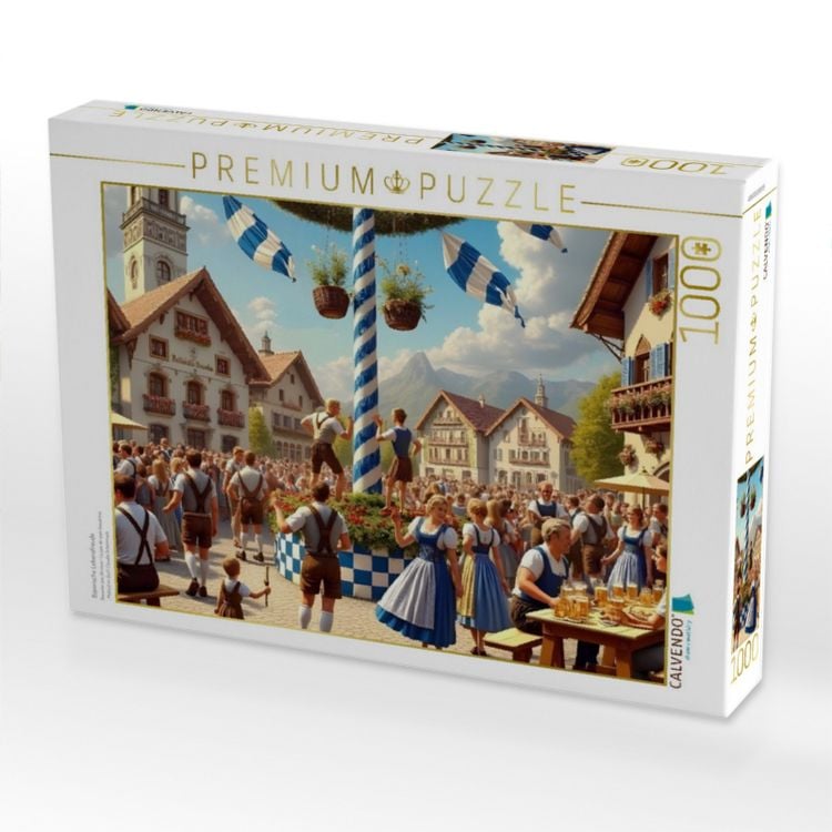 Produktbild: CALVENDO Puzzle Bayerische Lebensfreude | 1000 Teile Lege-Gr&ouml;&szlig;e 64x48cm Foto-Puzzle f&uuml;r gl&uuml;ckliche Stunden