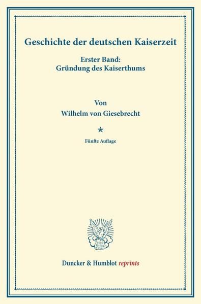 Produktbild: Geschichte der deutschen Kaiserzeit.